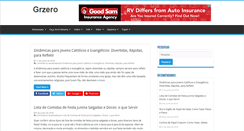 Desktop Screenshot of grzero.com.br